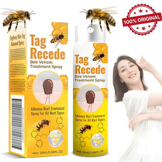 TAG RECEDE - VENENO DE ABEJA – Elimina las verrugas, detén producción de verrugas de forma natural y potente ORIGINAL