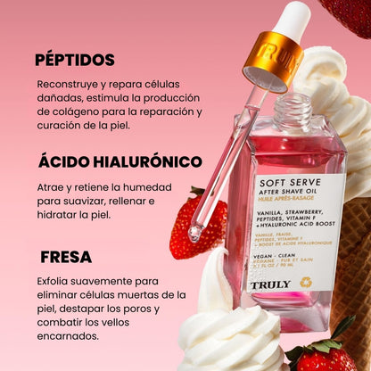 Truly Beauty Soft Serve Aceite Para Después Del Afeitado