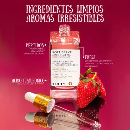 Truly Beauty Soft Serve Aceite Para Después Del Afeitado