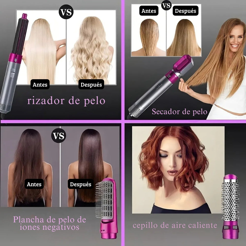 BrushX Cepillo iónico 5 en 1 Pro