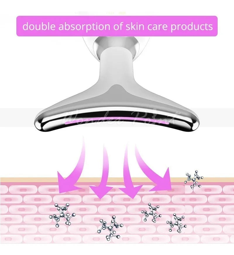 Masajeador Rejuvenecedor Facial y de Cuello 5 en 1