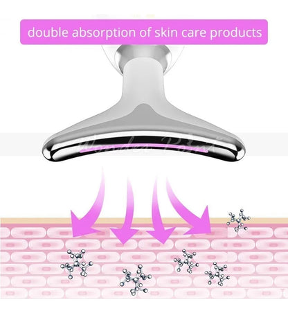 Masajeador Rejuvenecedor Facial y de Cuello 5 en 1