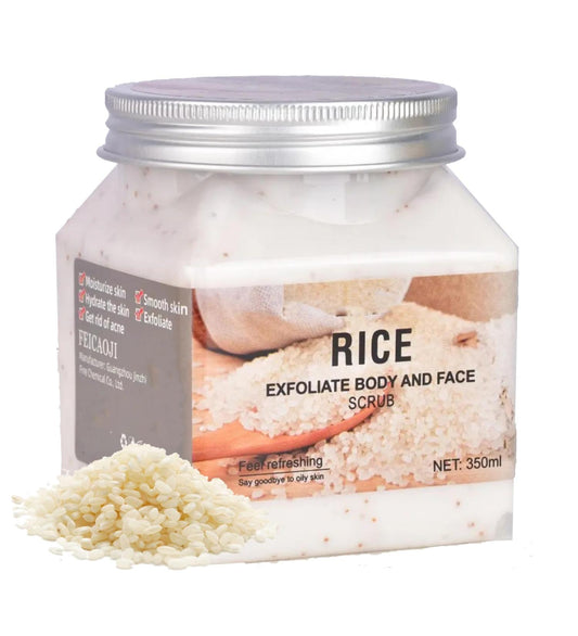 Exfoliante De Arroz Para Cuerpo Y Rostro
